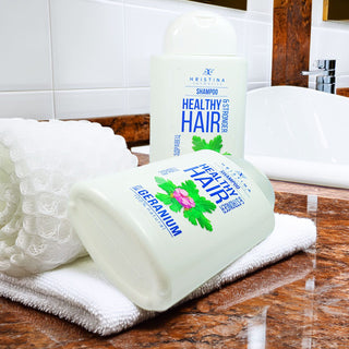 Geranium Shampoo for Healthy Hair, 200 ml