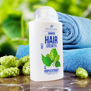 Hops shampoo for hair growth, 200 ml