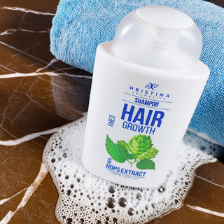 Hops shampoo for hair growth, 200 ml