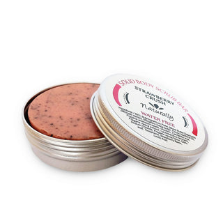 Hard body scrub Strawberry, 60 gr
