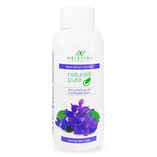 Lapte de toaletă cu extract de violete, 150 ml