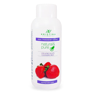 Lapte de toaleta cu extract de capsuni, 150 ml
