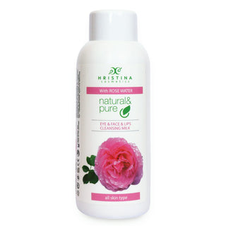 Lapte de toaletă cu apă de trandafiri, 150 ml