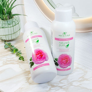 Lapte de toaletă cu apă de trandafiri, 150 ml