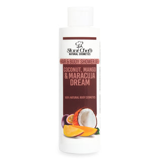 Gel de dus Cocos, Mango si Fructul Pasiunii, 250 ml