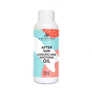 Cooling and soothing oil for after sun exposure, 150ml