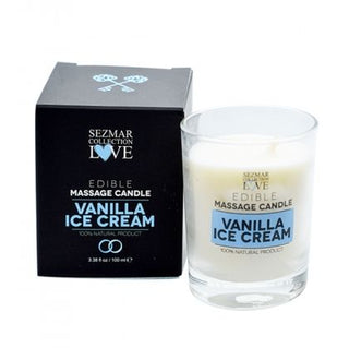 Massage candle Vanilla Ice Cream, 100 ml