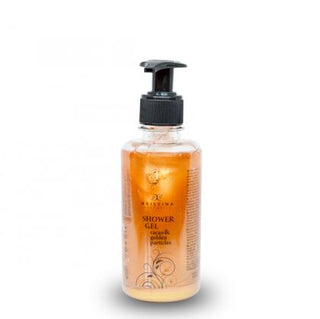 Shower gel with gold particles and cocoa, 250 ml