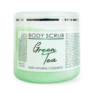 Green tea body scrub, 500 ml