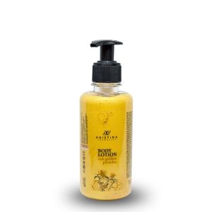 Body Lotion with Golden Particles