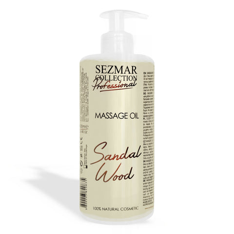 Масажно масло Сандалово Дърво, 500 ml