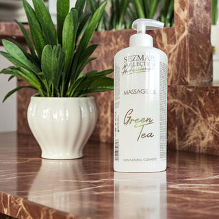 Масажно масло Зелен Чай, 500 ml
