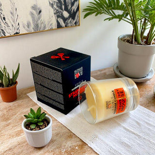 Massage candle Strawberry Mousse, 100 ml