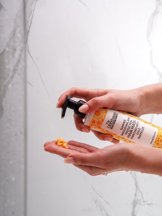 Summer hair mask enriched with gold particles, 250 ml