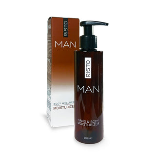RISTO Men's moisturizing hand and body cream, 200ml