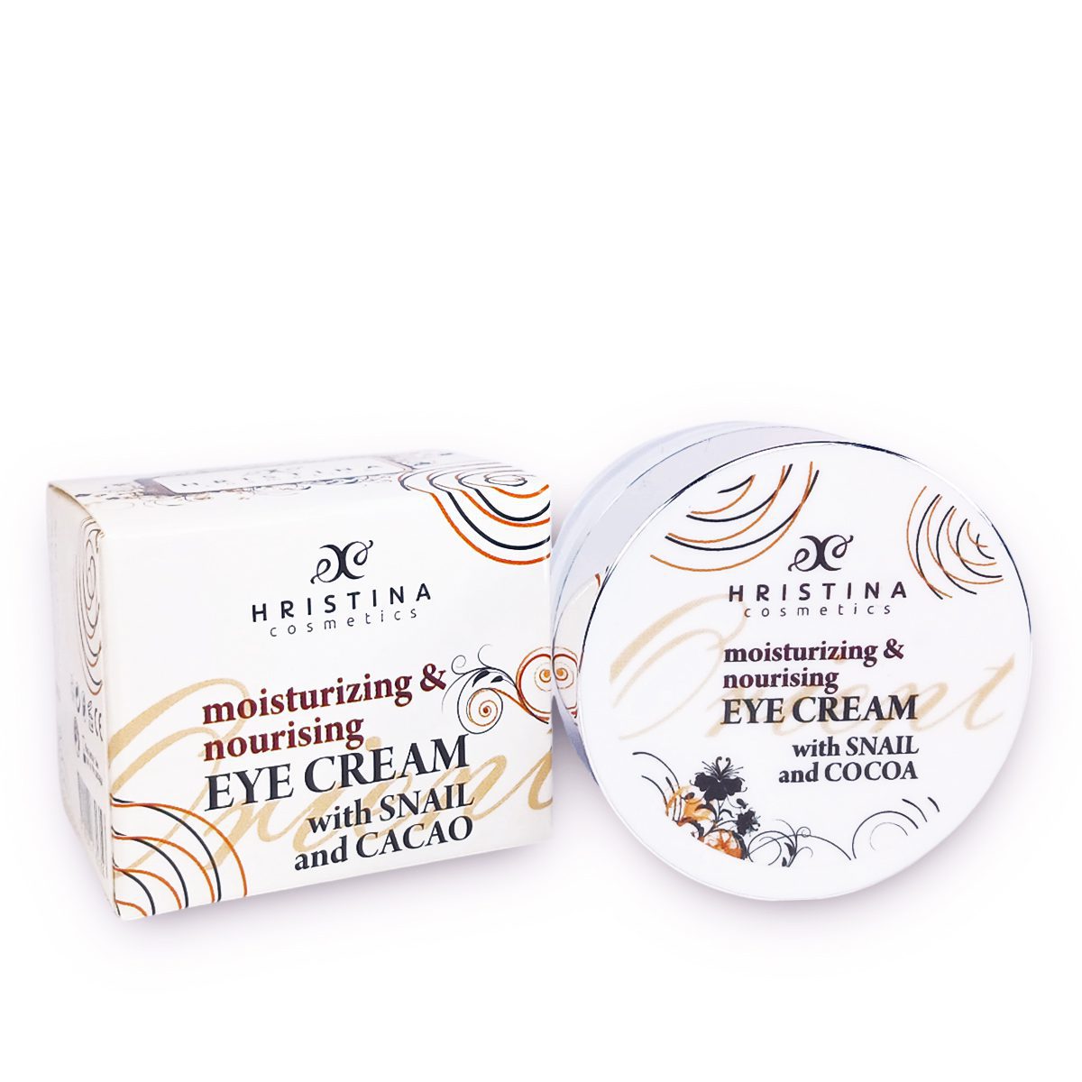 Hidratant § Crema hranitoare de ochi cu melc si cacao, 25ml