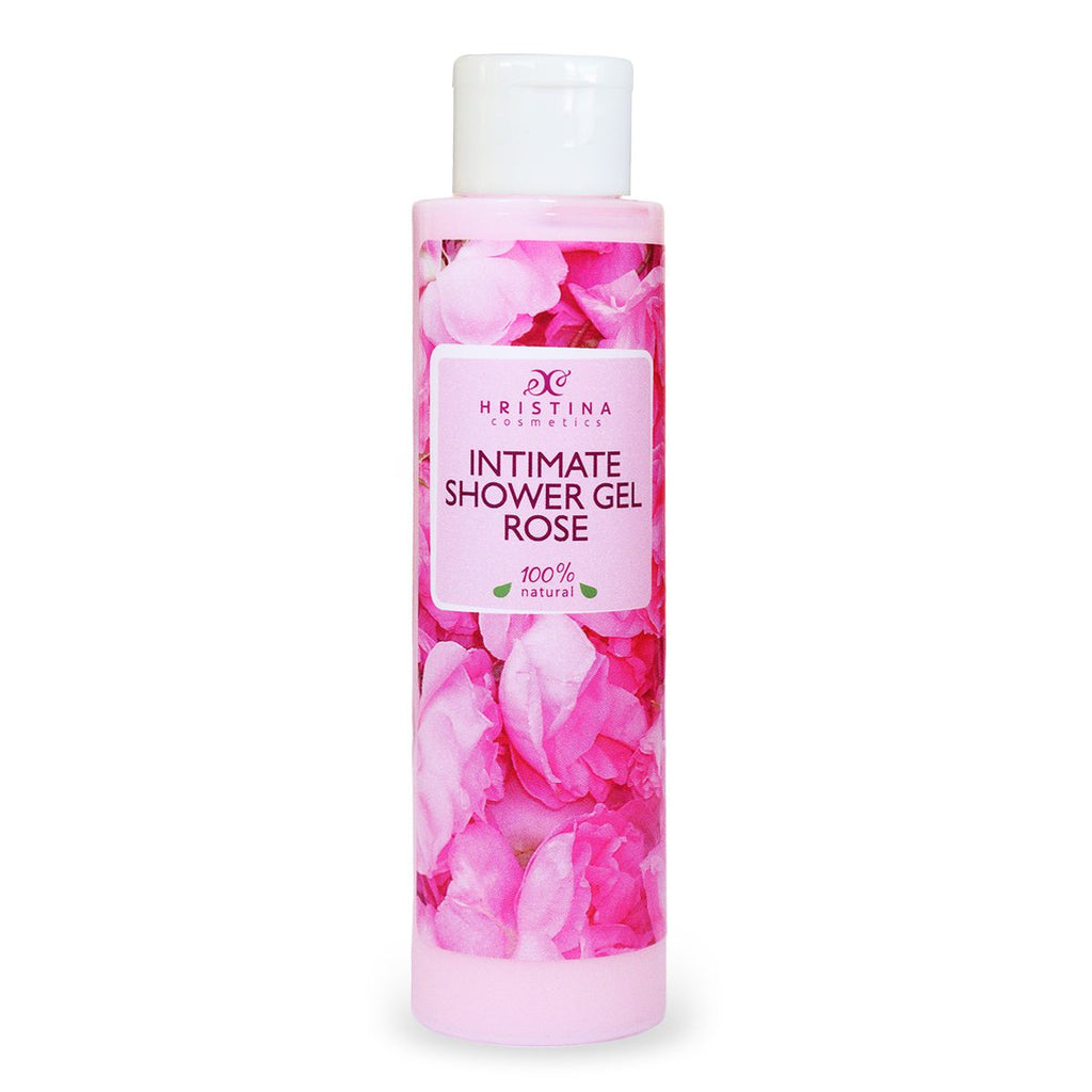 Intimate shower gel Rose, 125 ml – Kozmetika Hristina