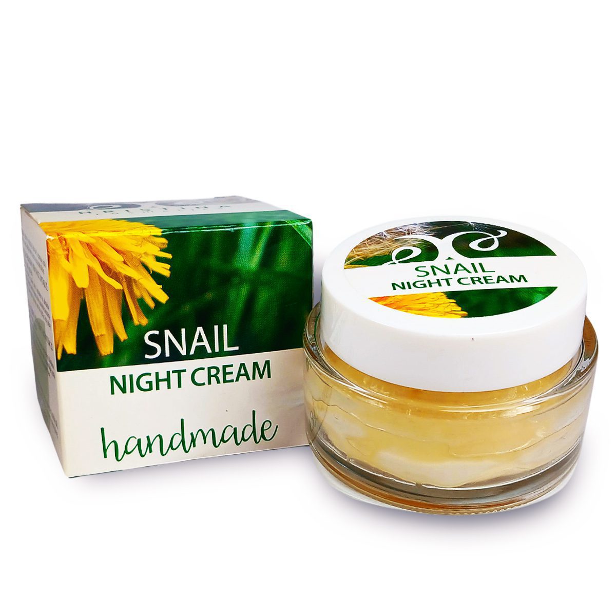 Нощен крем с екстракт от охлюв, 50 ml