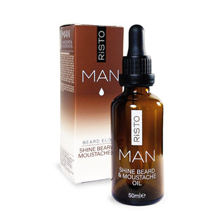 RISTO Beard and Moustache Shine Oil, 50ml