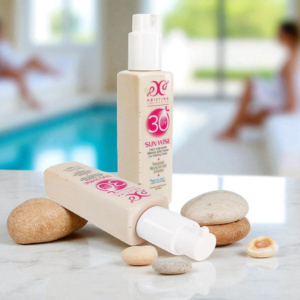 Sun Wise 30 SPF pentru FAȚĂ și CORP cu protecție UV cu spectru larg