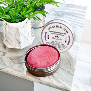 Твърд шампоан против пърхут с Лавандула , 58 gr