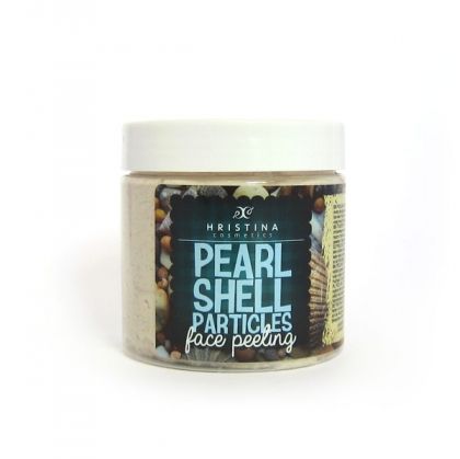 PEELING PEARL SHELL PARTICLES