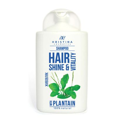 Plantain Extract Rich Shampoo For Hair Shine & Vitality