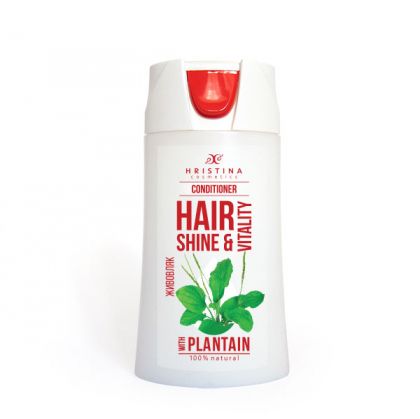 Hair Conditioner with Extracts of Plantain For Hair Shine & Vitality