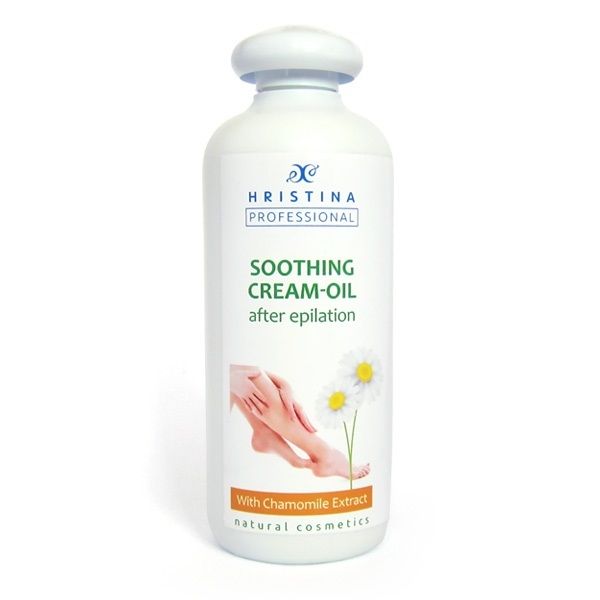 Soothing cream after hair removal with chamomile extract, 500ml