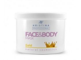 Face and Body Mask Gold