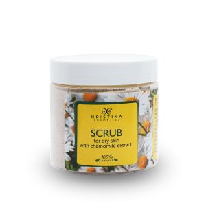 Face Scrub Dry Skin with Chamomile Extract 