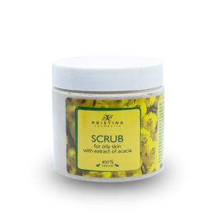 SCRUB FOR OILY SKIN WITH EXTRACT OF ACACIA