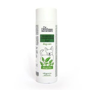SHAMPOO & CONDITIONER 2 IN 1 WITH GREEN TEA AND FREESIA 