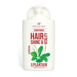 Hair Conditioner with Extracts of Plantain For Hair Shine & Vitality